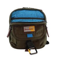 Τσαντάκι ώμου ανδρικό χακί Discovery Icon Utility Bag With Flap D00712.11 Khaki