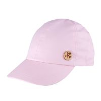 Girs' Summer Cotton Cap With UV Protection Tutu Pink