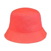 Καπέλο καλοκαιρινό βαμβακερό bucket κοραλί