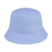 Summer Bucket Cotton Hat Light Blue