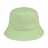 Summer Bucket Cotton Hat Light Green