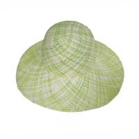 Καπέλο γυναικείο ψάθινο καλοκαιρινό πράσινο