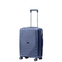 Medium Hard Luggage 4 Wheels Nautica 2915 Blue