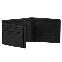 Πορτοφόλι δερμάτινο οριζόντιο μαύρο Camel Active Taiga Wallet Black