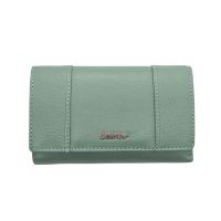 Women's  Horizontal Leather Wallet LaVor 6013 Light Green