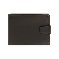Men's Leather Horizontal  Wallet  LaVor 6028 Brown