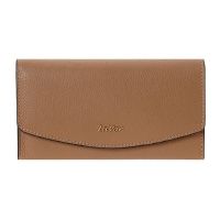 Women's  Horizontal Leather Wallet LaVor 6039 Beige