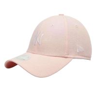 Καπέλο τζόκεϊ γυναικείο λινό ροζ New York Yankees New Era 9Forty Wmns MLB Linen Cap Pink