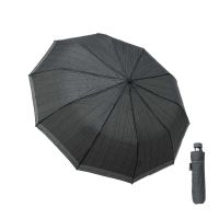 Ομπρέλα ανδρική σπαστή αυτόματη γκρι petit καρώ Pierre Cardin Automatic Folding Umbrella Petit Check Grey