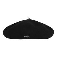 Καπέλο μπερές μάλλινος μαύρος Kangol Wool Anglobasque Beret Black