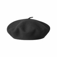 Καπέλο μπερές μάλλινος μαύρος Kangol Wool Anglobasque Beret Black