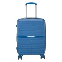 Cabin Hard Expandable Luggage 4 Wheels RCM 815  20” Blue