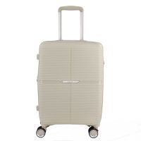 Cabin Hard Expandable Luggage 4 Wheels RCM 815  20” Ecru