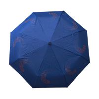 Ομπρέλα σπαστή γυναικεία χειροκίνητη μπλε ρουά Pierre Cardin Manual Folding Umbrella Semicircle Royal Blue
