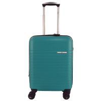 Cabin Hard Expandable Luggage 4 Wheels Rain RB9089 55 cm Petrol