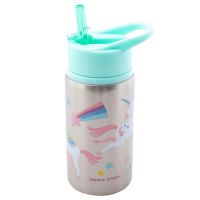 Παγουρίνο παιδικό ανοξείδωτο μονόκερος  Stephen Joseph Flip Top Stainless Steel  Water Bottle Unicorn