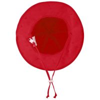 Summer Cotton Hat With UV Protection Surf's Up Stephen Joseph Red