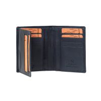 Πορτοφόλι δερμάτινο ανδρικό μπλε  LaVor 2118