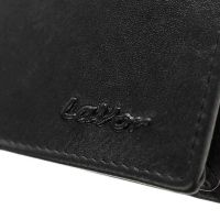 Πορτοφόλι δερμάτινο ανδρικό μαύρο  LaVor 3811