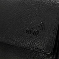 Πορτοφόλι δερμάτινο ανδρικό μαύρο  LaVor 3811