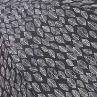 Long Automatic Windproof Floral Umbrella Happy Rain Black