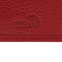 Πορτοφόλι δερμάτινο γυναικείο κόκκινο LaVor 6002