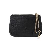 Πορτοφόλι δερμάτινο γυναικείο μαύρο LaVor 6069