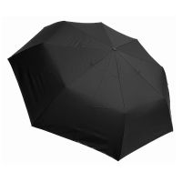 Ομπρέλα σπαστή μαύρη χειροκίνητη Guy Laroche Folding Umbrella Black