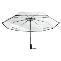 Ομπρέλα γυναικεία σπαστή διάφανη αυτόματο άνοιγμα - κλείσιμο Guy Laroche