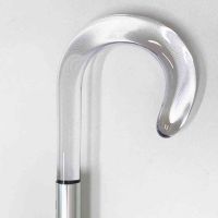 Ομπρέλα γυναικεία μεγάλη αυτόματη βυσσινί ριγέ Guy Laroche