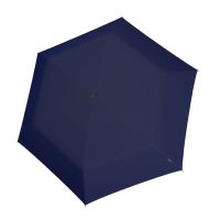 Ομπρέλα σπαστή αυτόματο άνοιγμα - κλείσιμο μπλε Knirps U.200 Ultra Light Slim Duomatic Folding Umbrella Navy