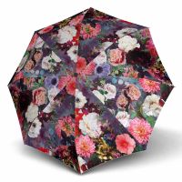 Ομπρέλα σπαστή φλοράλ με αυτόματο άνοιγμα - κλείσιμο Knirps T.200 Medium  Duomatic Paradise