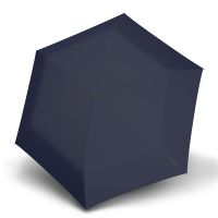 Ομπρέλα mini σπαστή μονόχρωμη μπλε Knirps X4U Ultra Light Slim Manual Folding Umbrella Navy