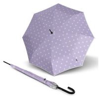 Ομπρέλα μεγάλη αυτόματη πουά λιλά Knirps Stick Umbrella A.760 Automatic Dot Art Lavender