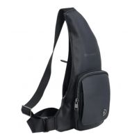 Τσάντα  ώμου - πλάτης μαύρη Discovery Heritage Sling Bag D03355.06 Black