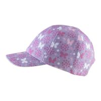 Summer Cotton Cap Butterflies Sterntaler Lilac