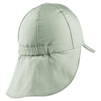 Summer Cotton Cap With Neck Cover And UV Protection Sterntaler Mint