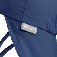 Summer Cotton Cap With Neck Cover And UV Protection Sterntaler Dark Blue