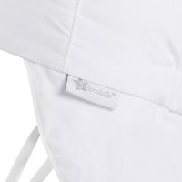 Kids' Summer Cotton Cap With Neck Cover And UV Protection Sterntaler White