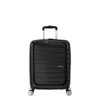 Hard Cabin Spinner Luggage American Tourister Flashline Easy Access 55/20 Shadow Black