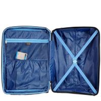 Βαλίτσα σκληρή μικρή γκρι με 4 ρόδες Dielle 180 S