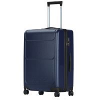 Large Hard Luggage 4 Wheels Nautica 2960 Blue
