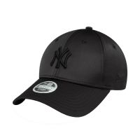 Women's Cap New York Yankees New Era 9Forty Satin Black / Black