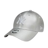 Women's Cap New York Yankees New Era 9Forty Met Denim Silver / White