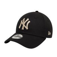 Summer Cotton Cap New York Yankees New Era 9Forty Youth  CHYT League Essential Black / Stone