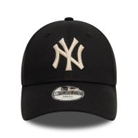 Summer Cotton Cap New York Yankees New Era 9Forty Youth  CHYT League Essential Black / Stone