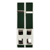 Τιράντες ανδρικές ελαστικές μονόχρωμες κυπαρισσί Victoria 36 mm