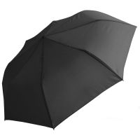 Automaric Folding Umbrella With Wooden Crook Handle Guy Laroche 8109 Black
