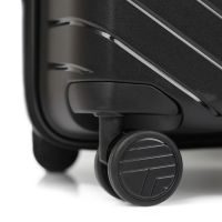 Βαλίτσα σκληρή μεσαία επεκτάσιμη μαύρη με 4 ρόδες Calvin Klein Upright Sustain 2.0 24'' Black