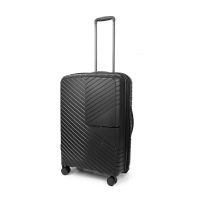 Βαλίτσα σκληρή μεσαία επεκτάσιμη μαύρη με 4 ρόδες Calvin Klein Upright Sustain 2.0 24'' Black